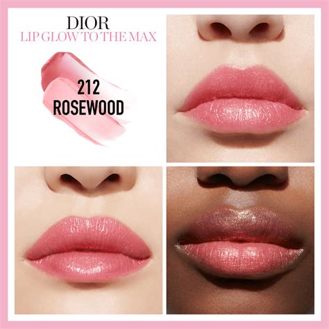 dior lip glow to the max rosewood|Dior addict lip glow beige.